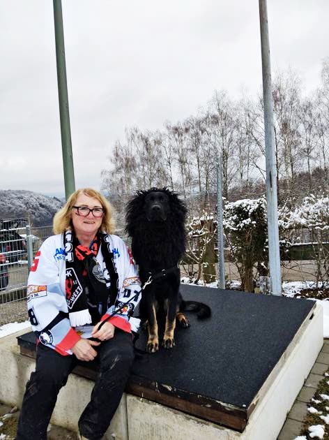 Martina mit Cooper