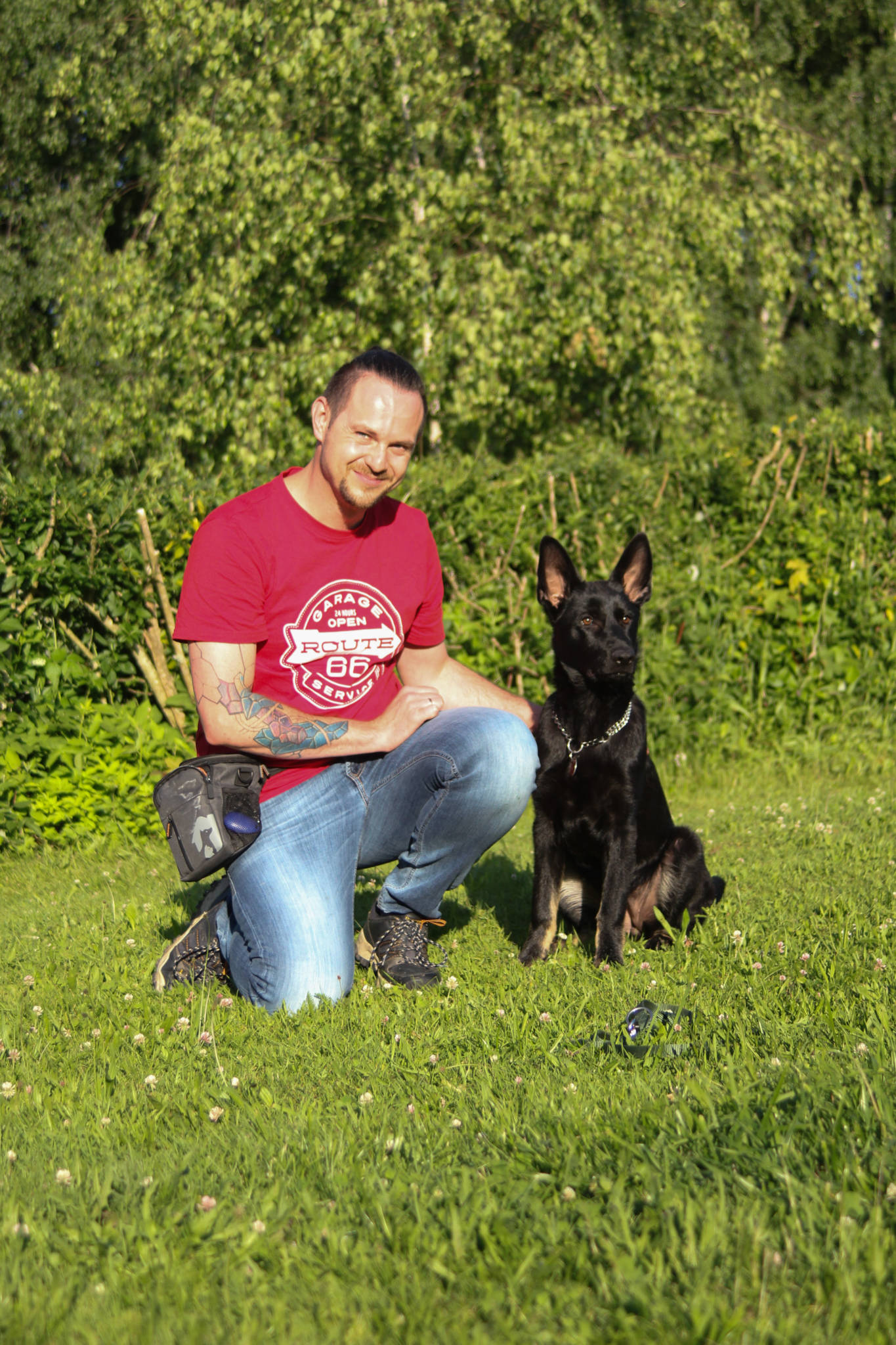 Christian Himpsl mit Breserl