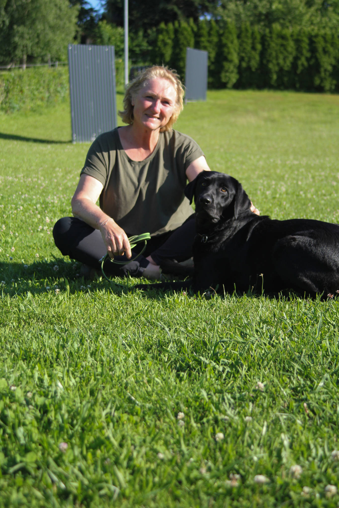 Martina Klier mit Tara