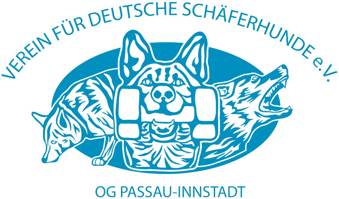 Logo blau